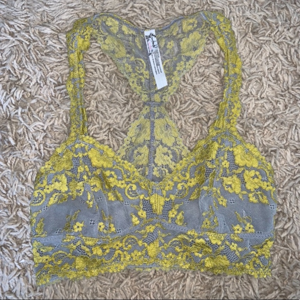 Free people galoon lace bralette XS